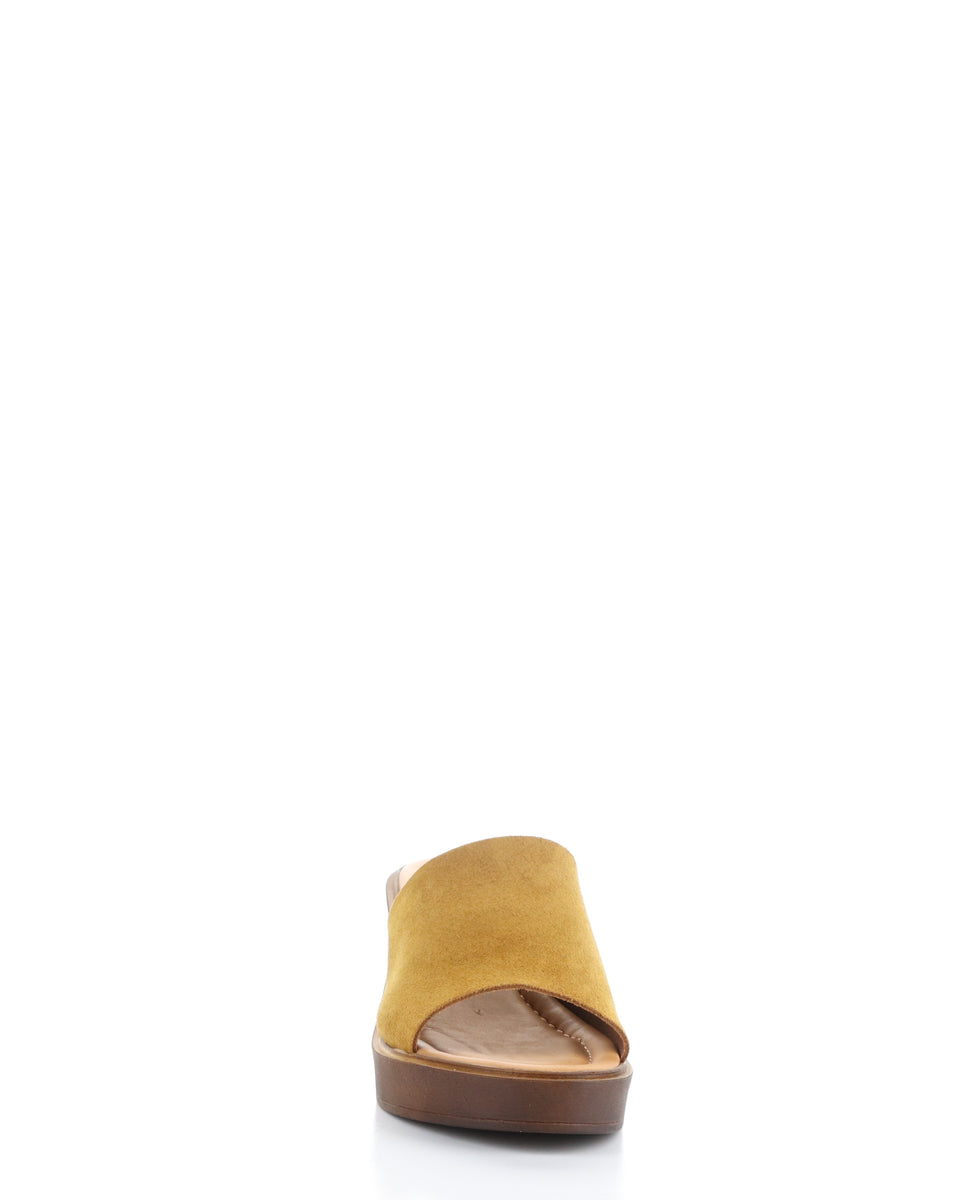 WANDA COGNAC Slip on Sandals boscoca