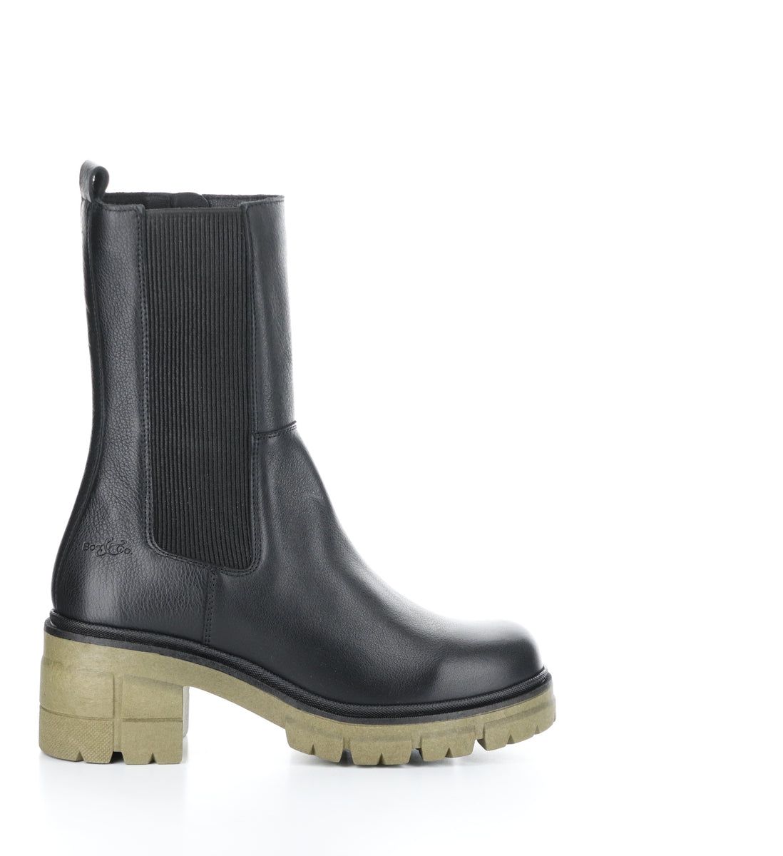 BRUNAS BLACK GREEN Elasticated Boots