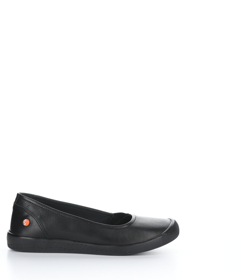 ILSA676SOF BLACK Round Toe Shoes|ILSA676SOF Chaussures à Bout Rond in Noir