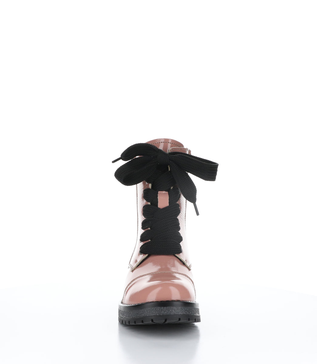 PAULIE Pink Zip Up Boots PAULIE Bottes avec Fermeture Zipp e in Rose