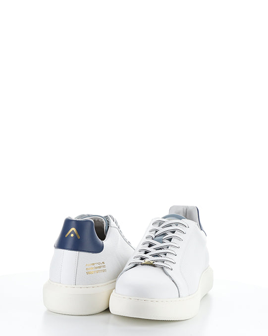 10634A OFF WHITE/BLUE/NAVY LEATHER
