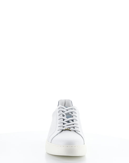 10634A OFF WHITE/BLUE/NAVY LEATHER