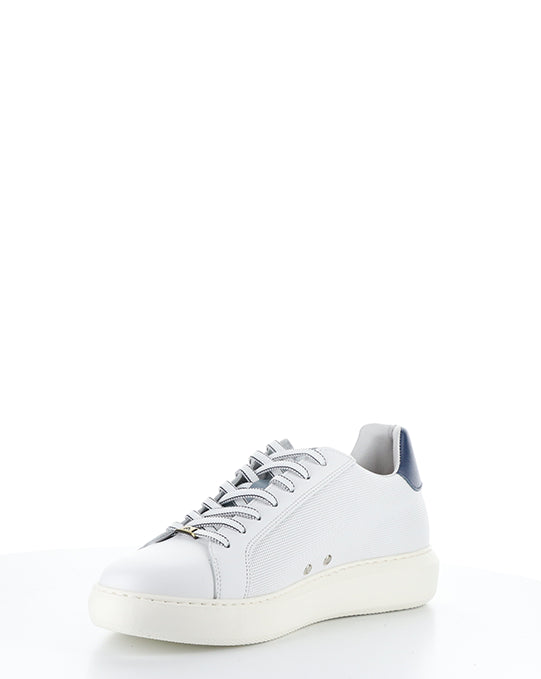 10634A OFF WHITE/BLUE/NAVY LEATHER