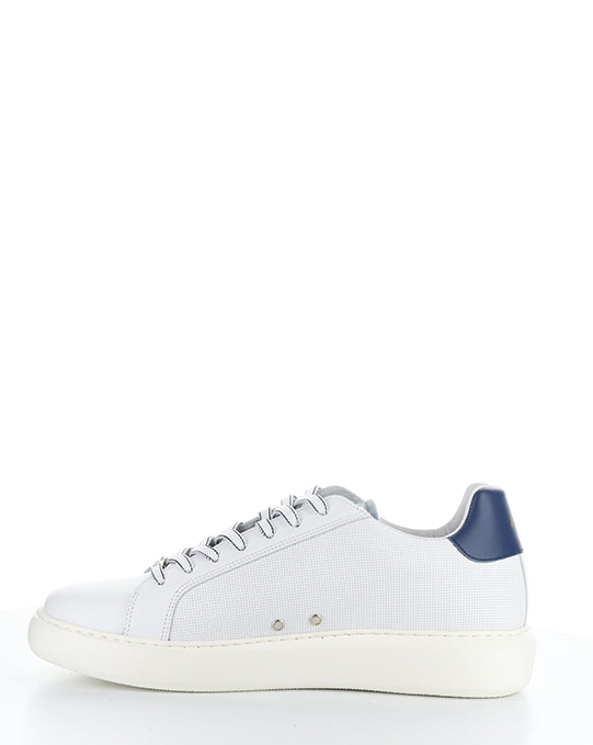 10634A OFF WHITE/BLUE/NAVY LEATHER