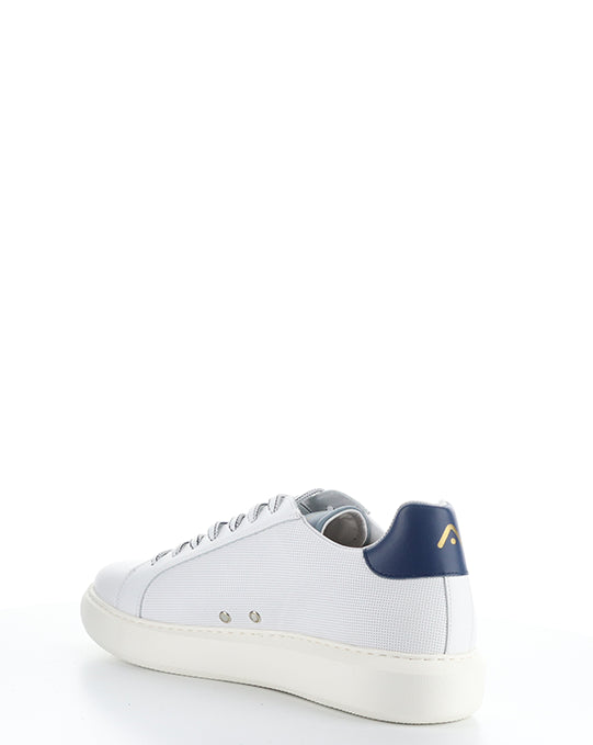 10634A OFF WHITE/BLUE/NAVY LEATHER