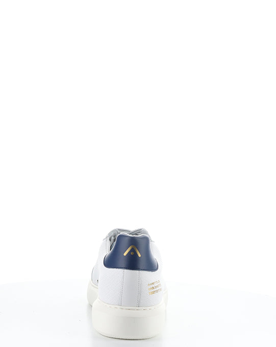 10634A OFF WHITE/BLUE/NAVY LEATHER