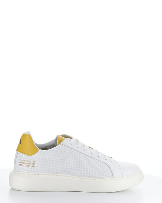 10634A White/Safron Leather