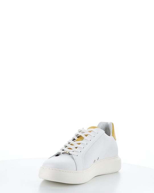 10634A White/Safron Leather