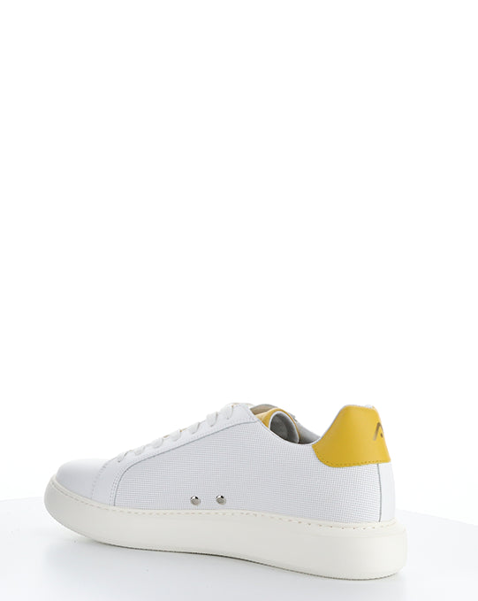 10634A White/Safron Leather