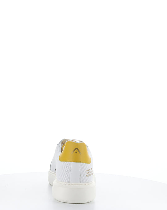 10634A White/Safron Leather