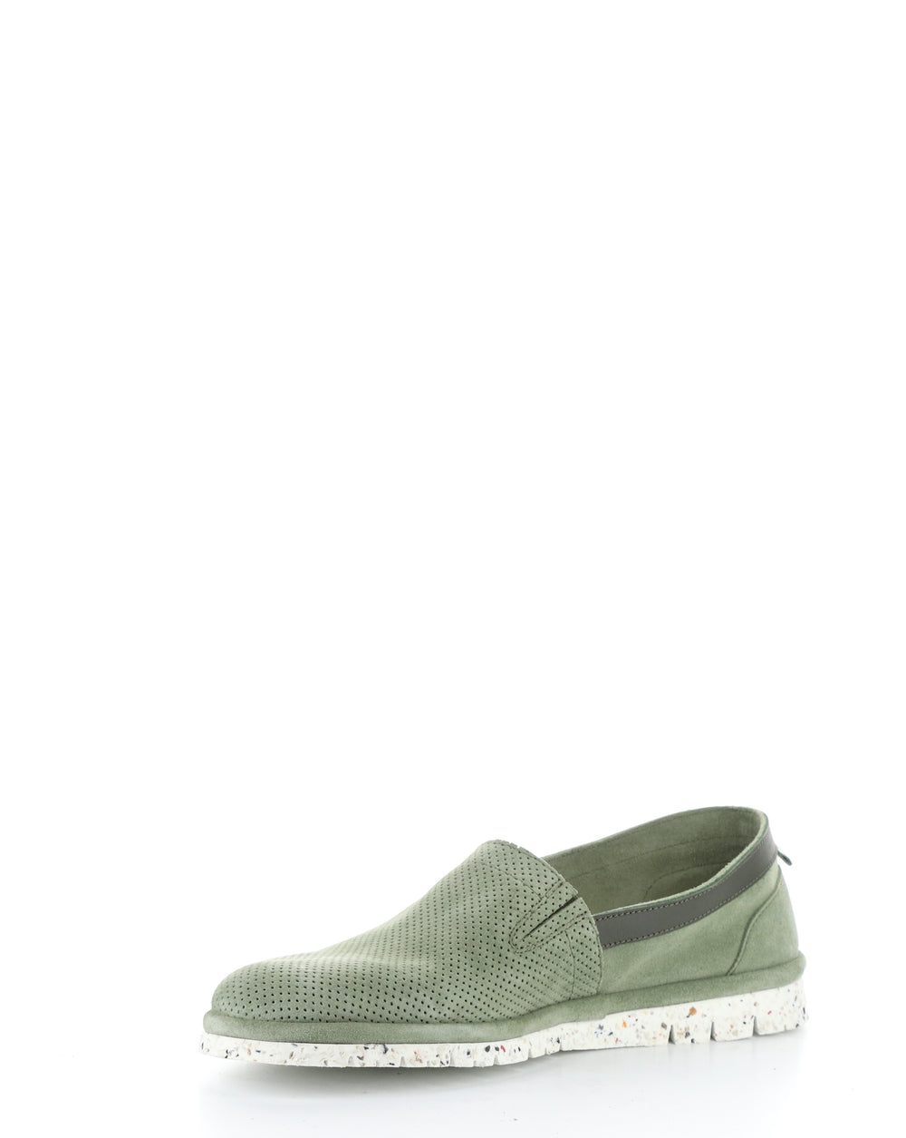 11162 GREEN Round Toe Shoes