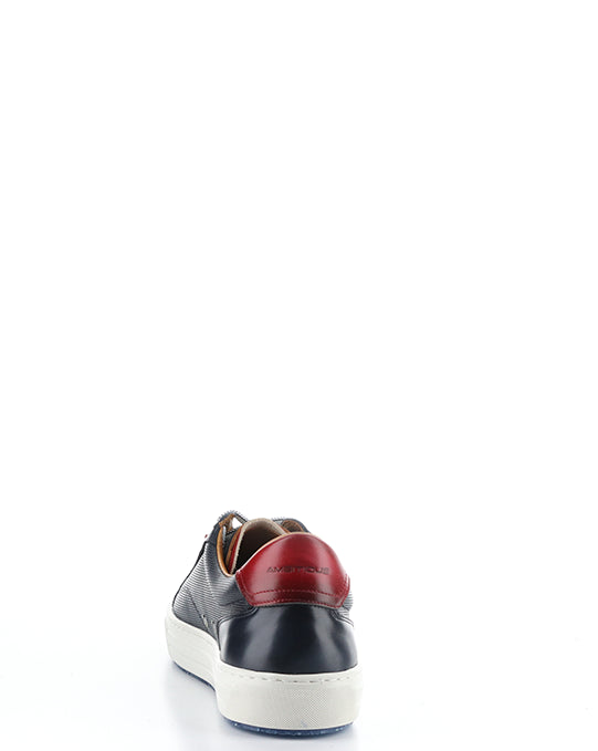 11218 NAVY LEATHER/SUEDE