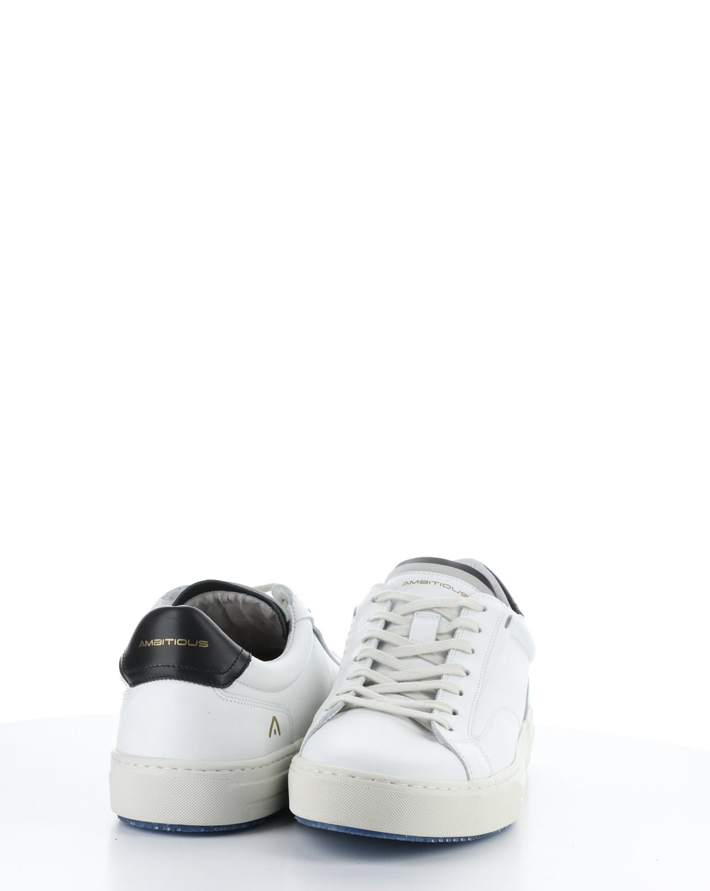 11218 WHITE/BLACK Lace-up Shoes