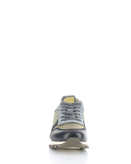 11539 NAVY/KHAKI SUEDE/TEXTILE