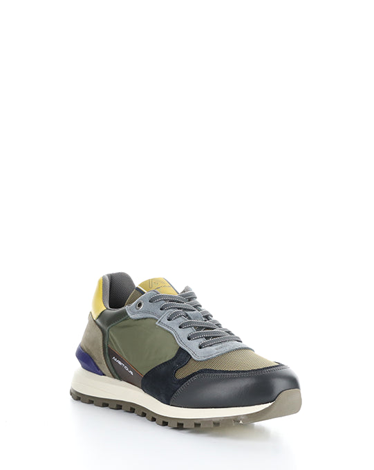 11539 NAVY/KHAKI SUEDE/TEXTILE