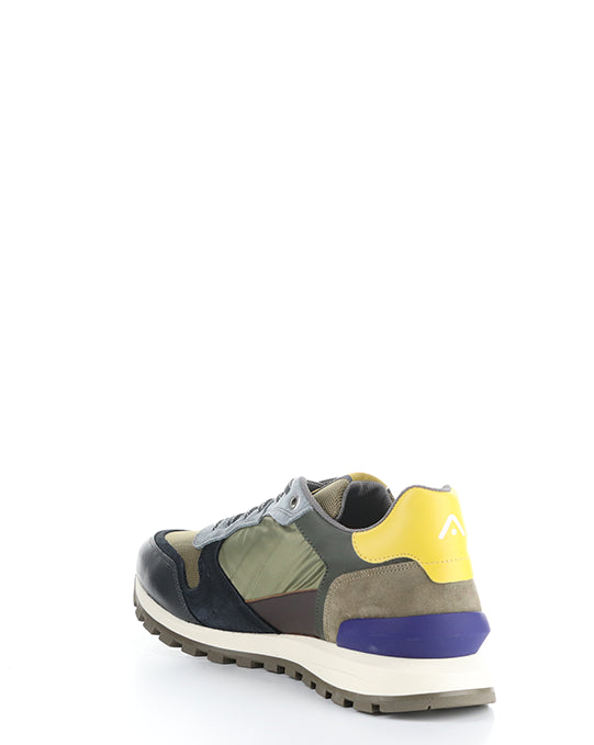 11539 NAVY/KHAKI SUEDE/TEXTILE