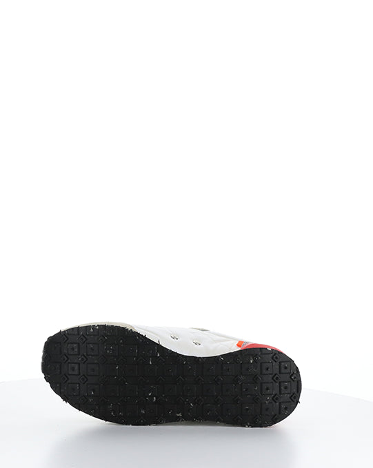 12127W Off White Combi Leather/Textile