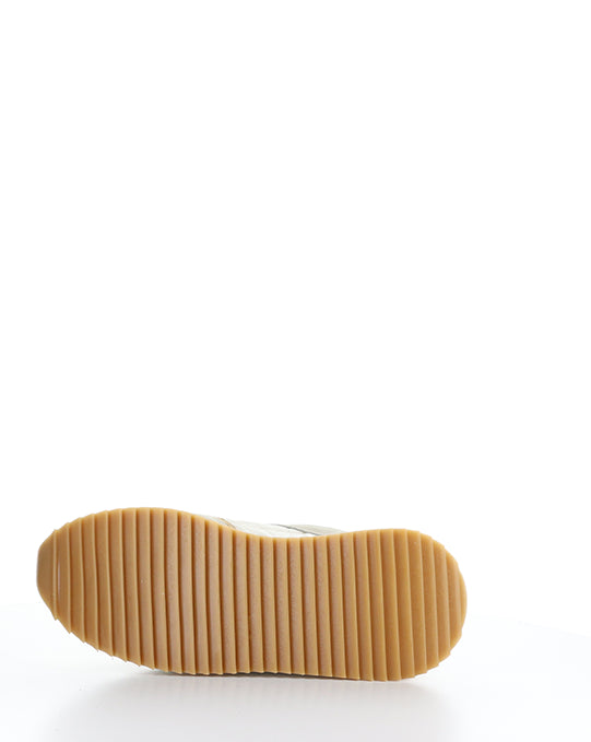 12141W Beige Combi Leather/Textile
