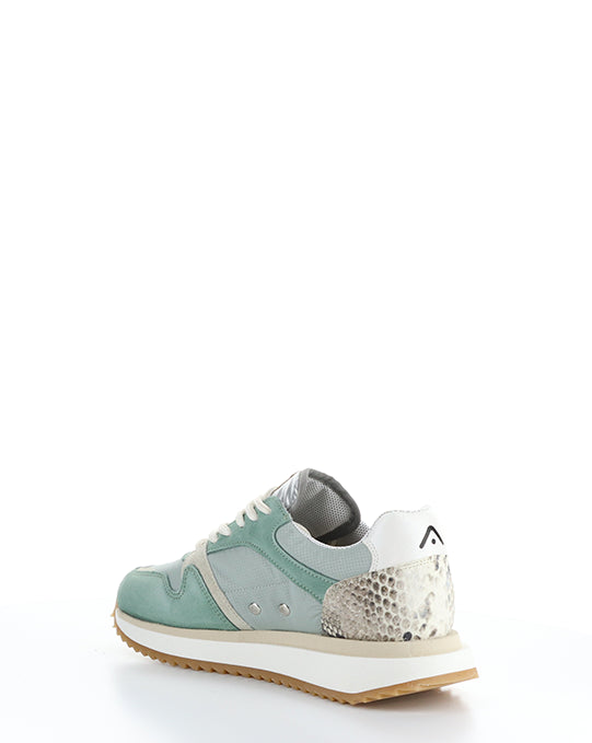 12141W MINT COMBI LEATHER/TEXTILE