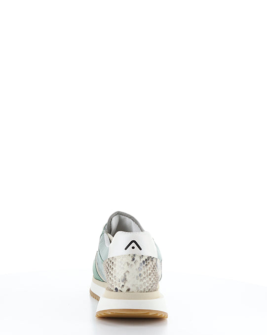 12141W MINT COMBI LEATHER/TEXTILE