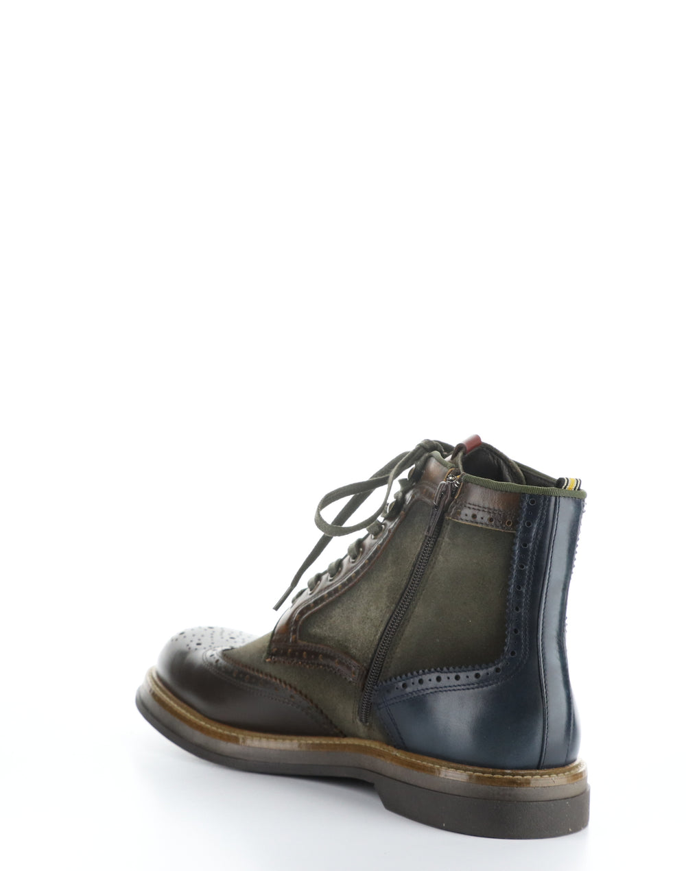 12432B MUSK COMBI Round Toe Boots