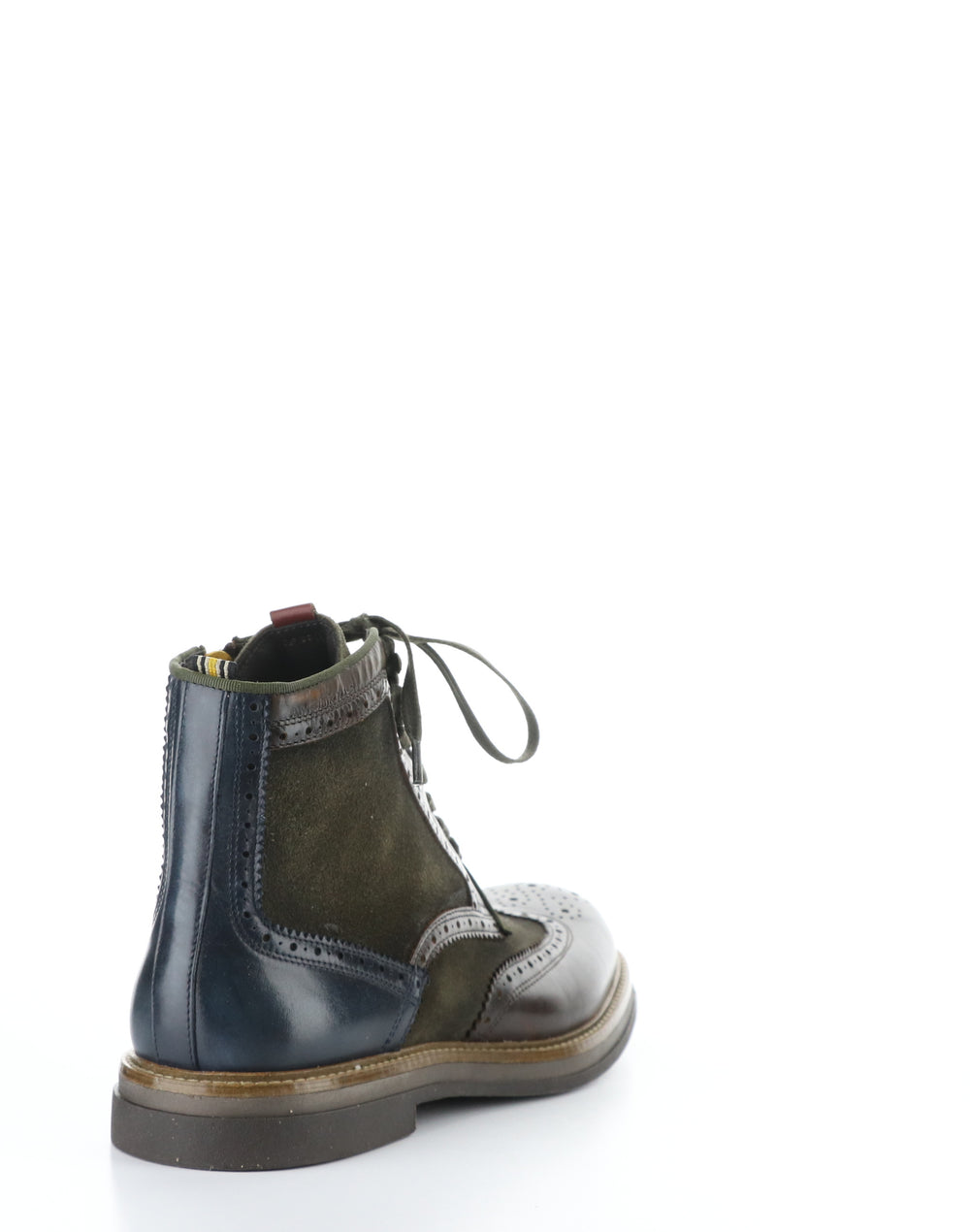 12432B MUSK COMBI Round Toe Boots