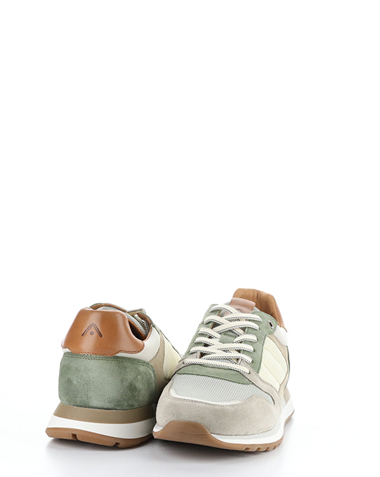 12554A SAND/KHAKI COMBI SUEDE/TEXTILE