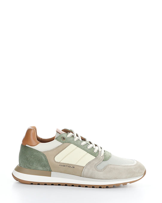 12554A SAND/KHAKI COMBI SUEDE/TEXTILE