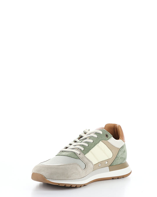12554A SAND/KHAKI COMBI SUEDE/TEXTILE