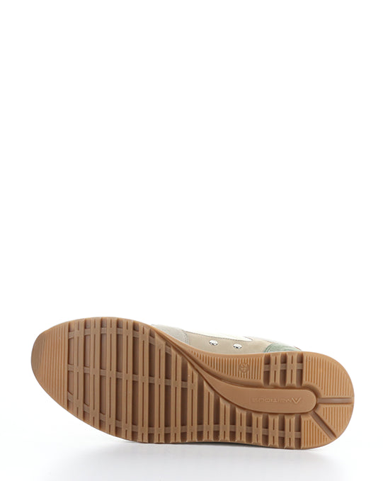 12554A SAND/KHAKI COMBI SUEDE/TEXTILE