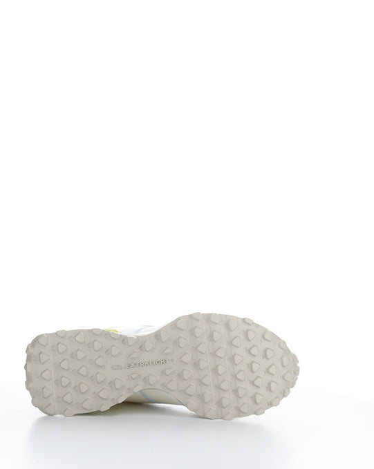 12826W Grey/Pearl/White Leather/Textile