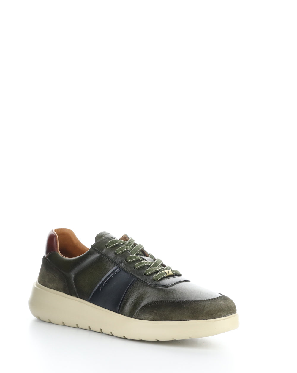 12981B OLIVE/ANTHRACITE Lace-up Shoes
