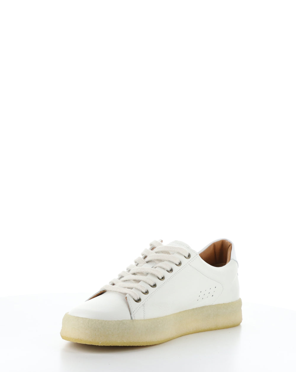 13410 WHITE Lace-up Shoes