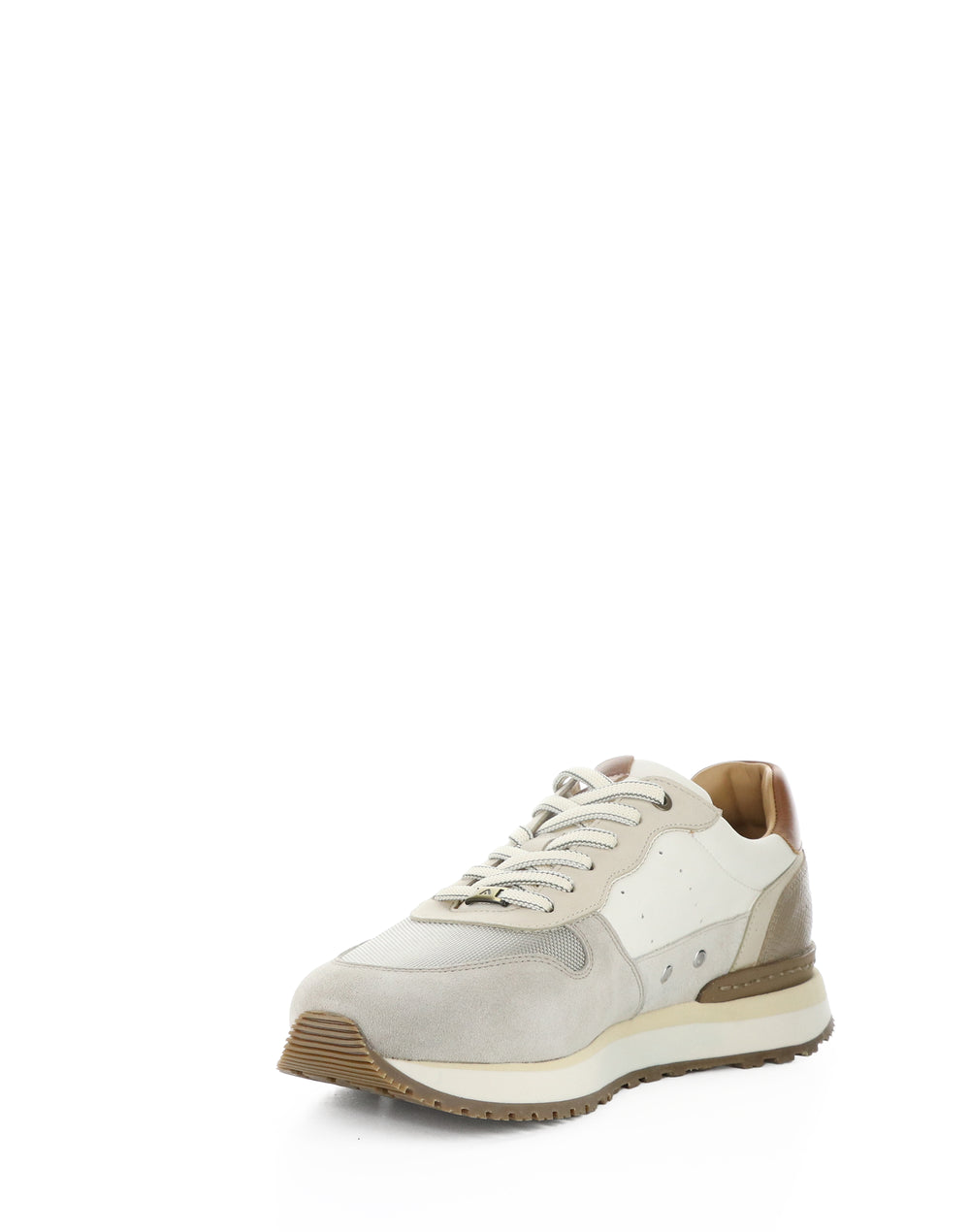 13939 1285AM OFF WHITE SUEDE/LEATHER