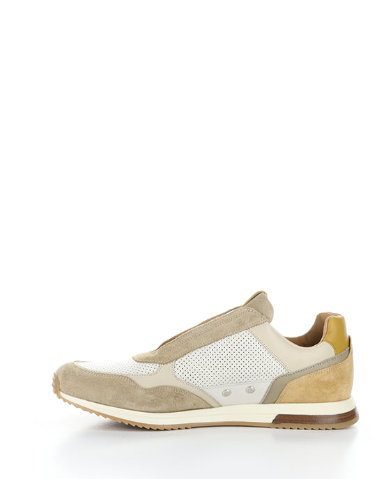13956 11009Am Beige/Offwhite Suede/Leather