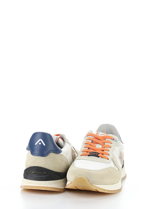 14003 1300Am Beige/Off White Suede/Textile