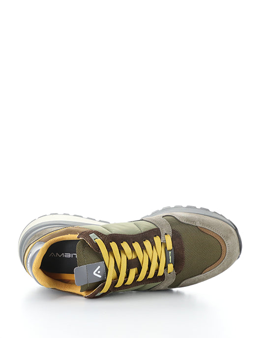 14023T 1580Am Taupe/Khaki Textile/Leather