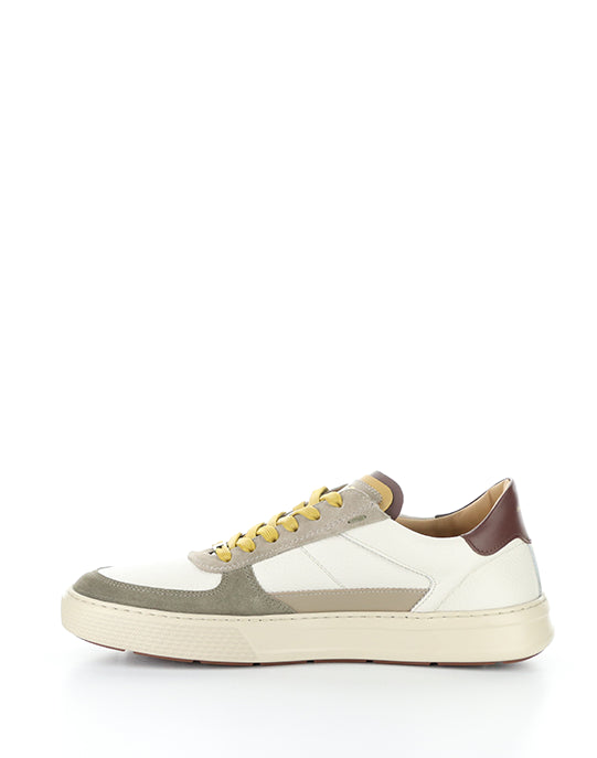 14060 1289Am Khaki/Off White Leather