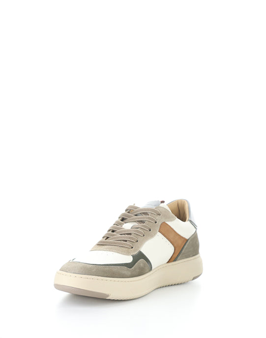 14095 1580Am Taupe/Off White Leather/Suede