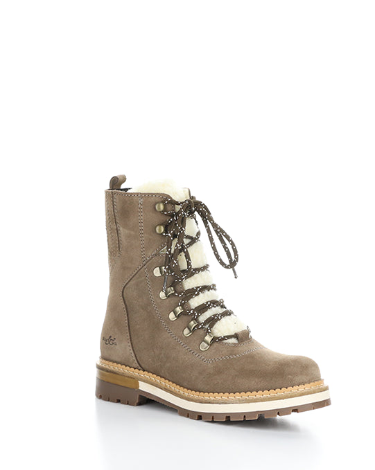 Ada Taupe Suede/Merino Wool
