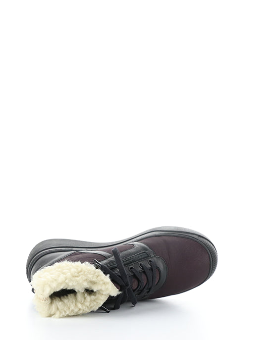 Alio759Sof 003 Bordeaux Smooth Leather/Faux Fur