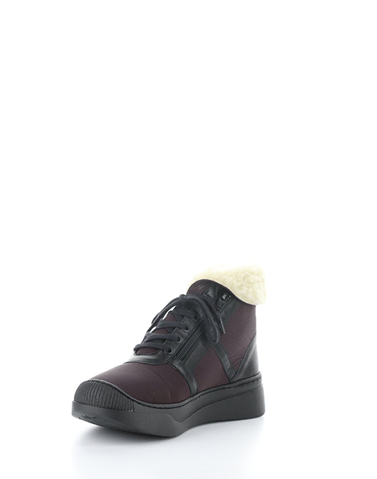 Alio759Sof 003 Bordeaux Smooth Leather/Faux Fur