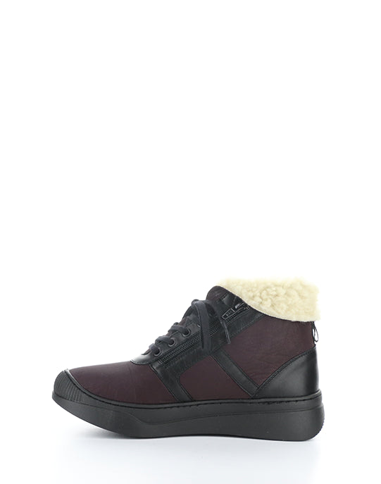 Alio759Sof 003 Bordeaux Smooth Leather/Faux Fur