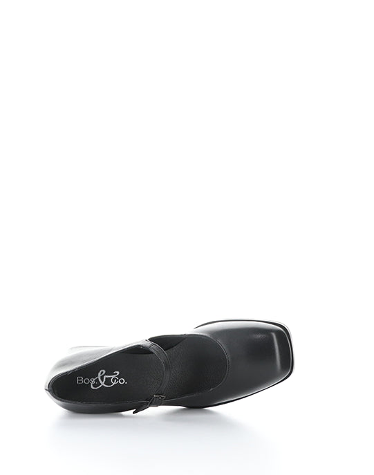 Amaya Black Cordero Leather