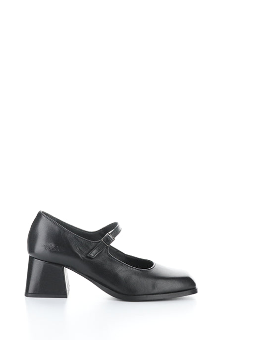 Amaya Black Cordero Leather