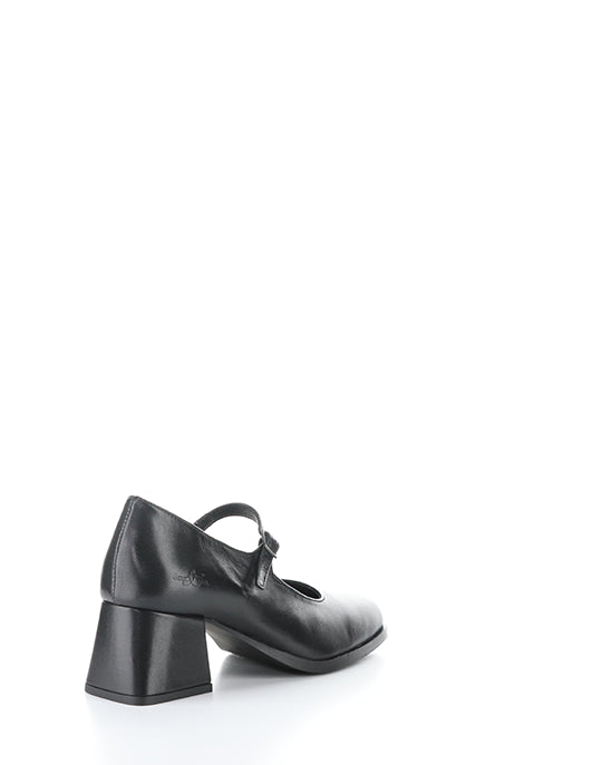 Amaya Black Cordero Leather