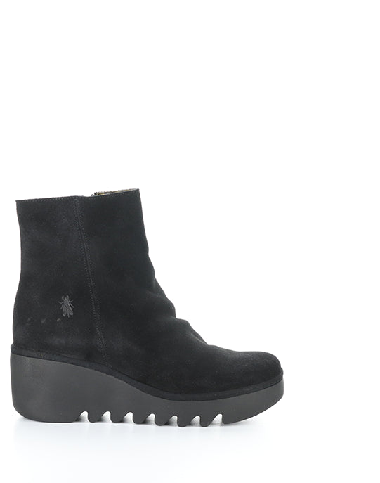 Baan538Fly 004 Black Oil Suede