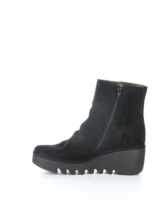 Baan538Fly 004 Black Oil Suede