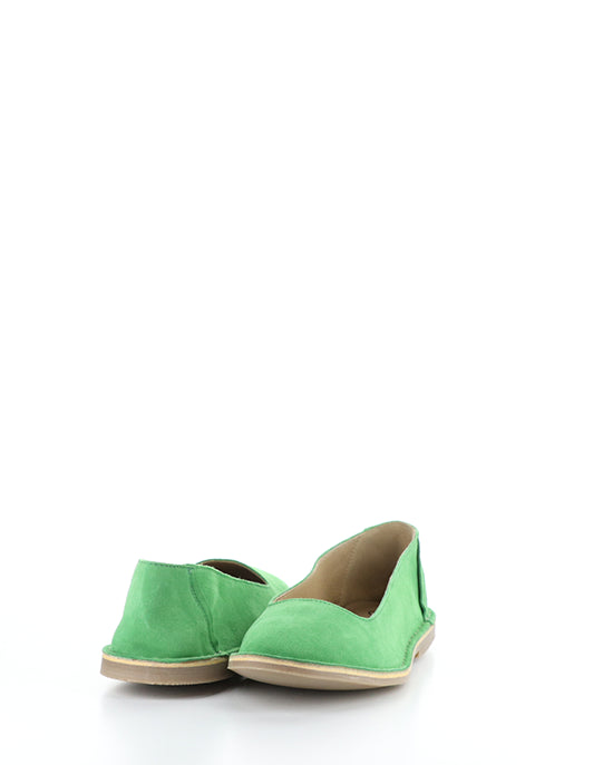 Banu Island Green Kid Suede