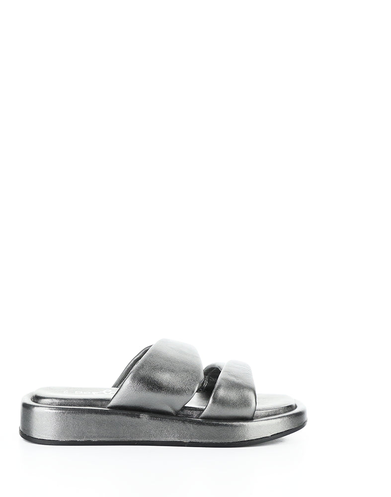 Bayla Pewter Multi Metallic Nappa